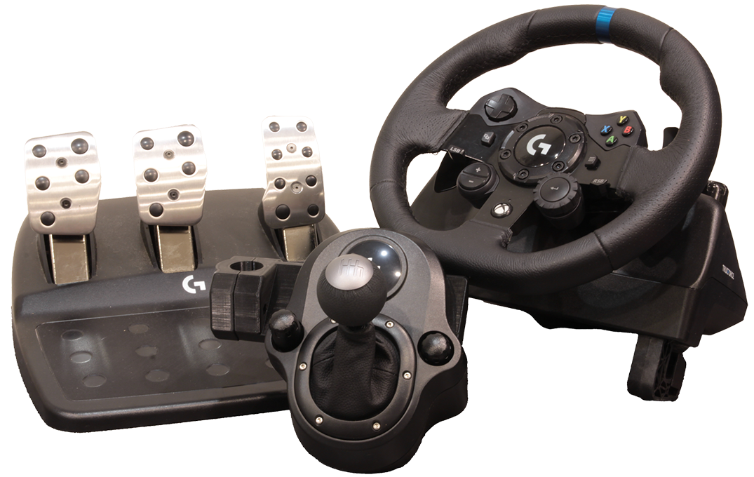 Аренда игрового руля Logitech G923 (PC/Xbox) спб